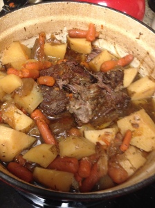 Roast after cooking